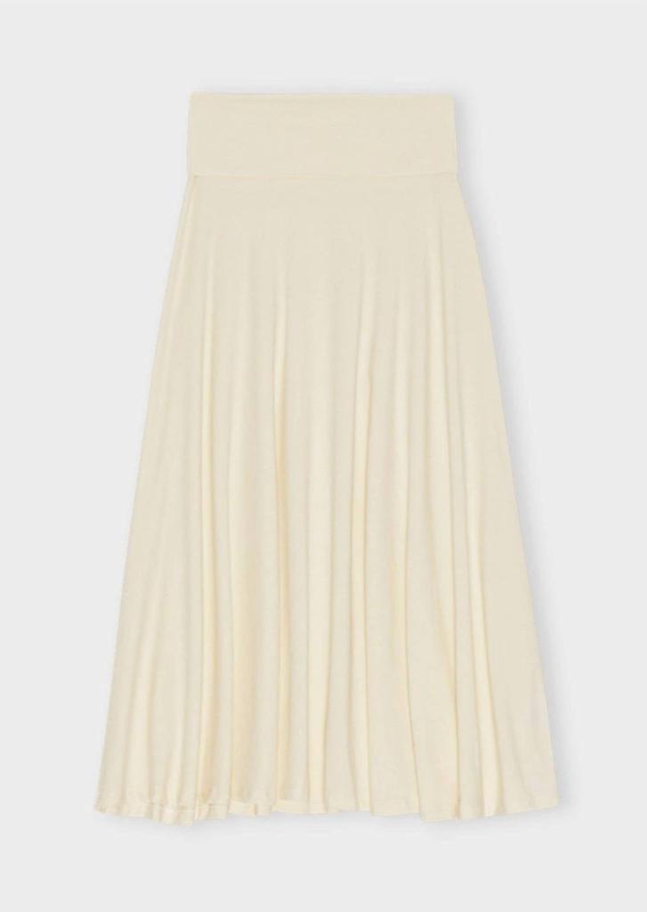 Moshi Moshi Mind Moshi Moshi Mind - Women Midi Waistband Jersey Skirt