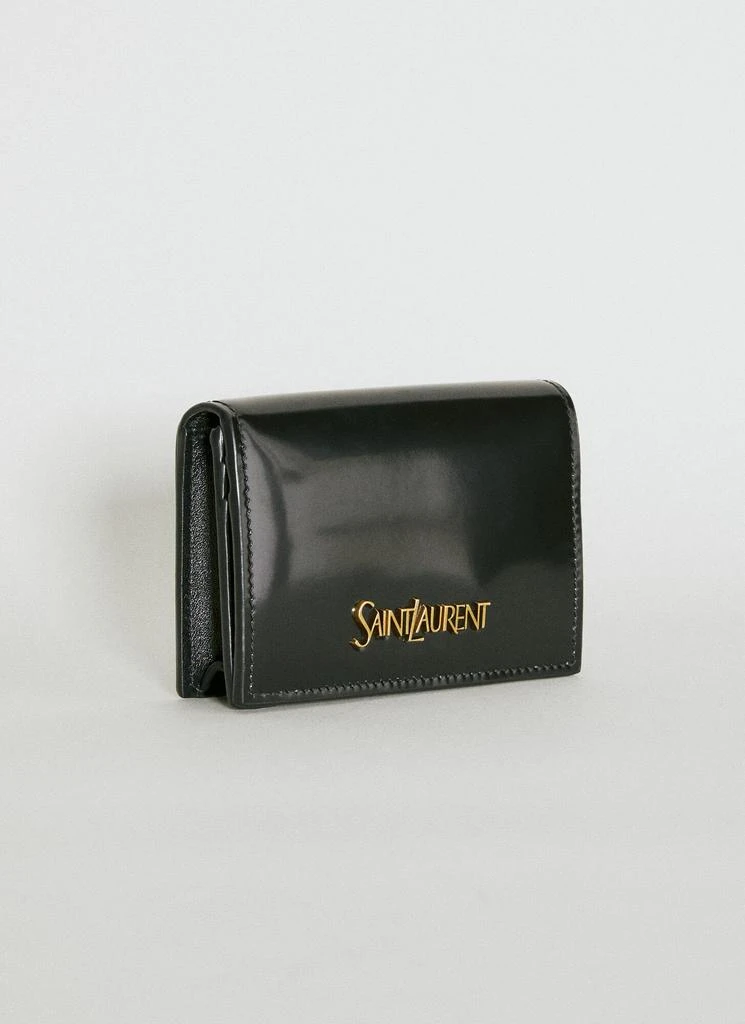 Yves Saint Laurent Brushed Leather Business Card Case 3