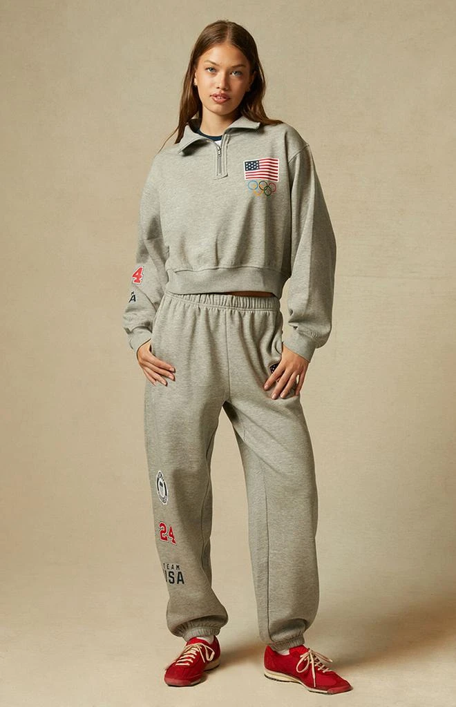 Olympics Team USA Half Zip Sweatshirt 4