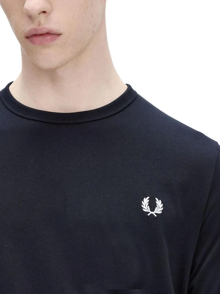 FRED PERRY T-SHIRT WITH LOGO EMBROIDERY 3