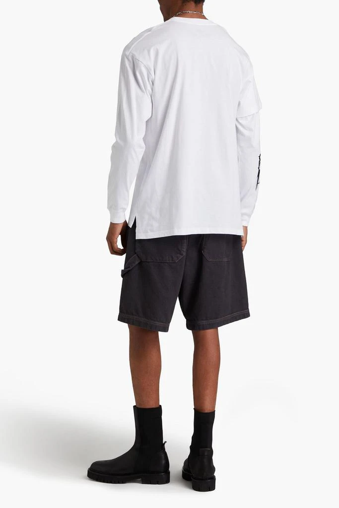 ACRONYM Printed cotton-jersey T-shirt 3