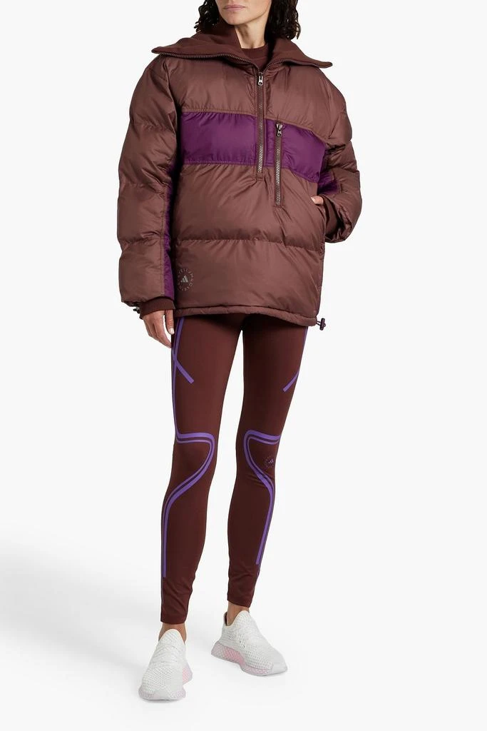 Adidas Quilted two-tone shell jacket 2