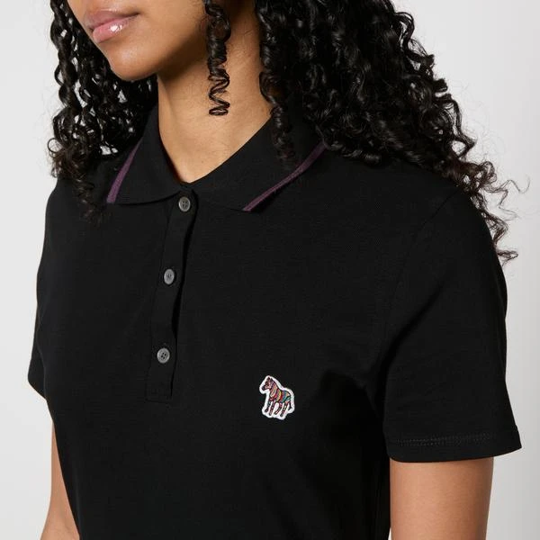 Paul Smith PS Paul Smith Zebra Cotton-Piqué Polo Dress 4
