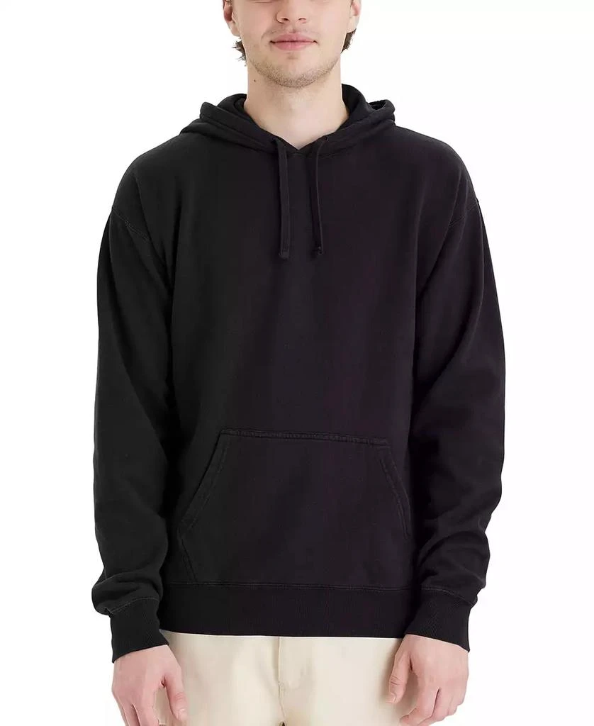 Hanes Men's Garment Dyed Fleece Hoodie 1