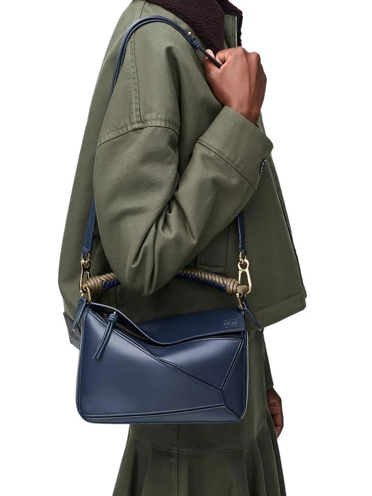 Loewe PUZZLE SMALL BAG WOVEN HANDLE 2