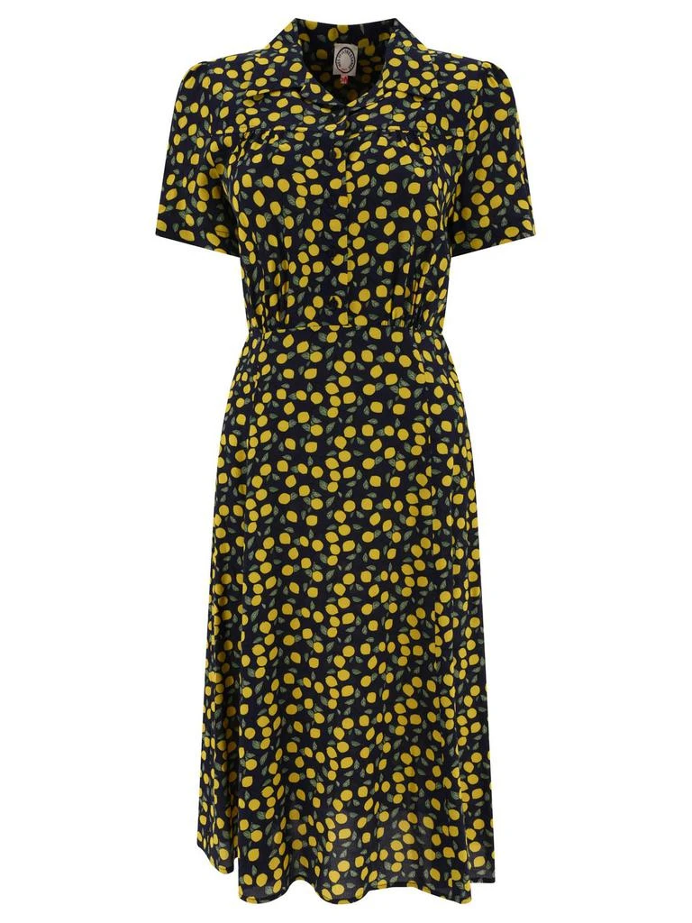INES DE LA FRESSANGE Ines De La Fressange Patterned Midi Dress 1