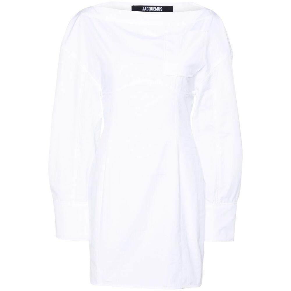 オールインワン・サロペット Jacquemus Crocodile-Embossed Short Scale Dress Jacquemus Crocodile-Embossed Short Scale Dress - Dresses