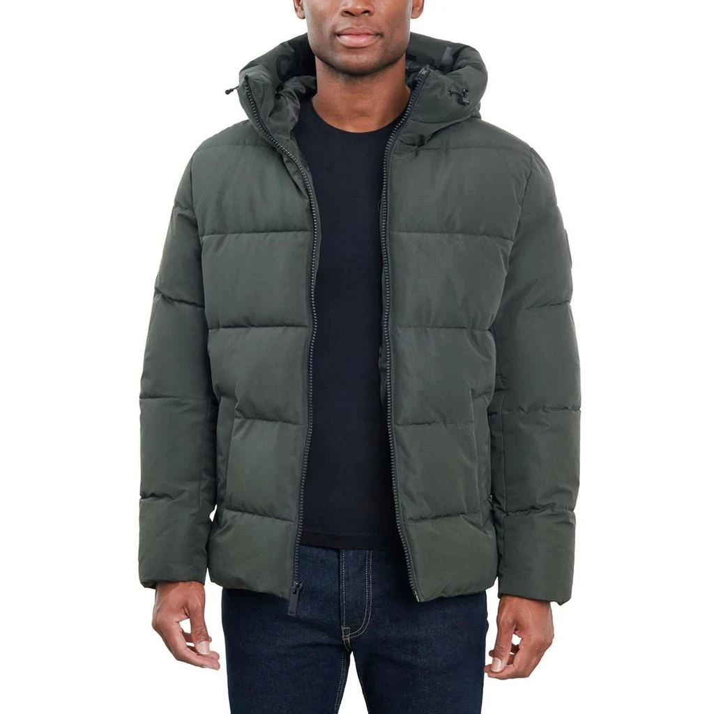 Puffer Coat Green Michael Kors Jacket Hooded Puffer Jacket Michael
