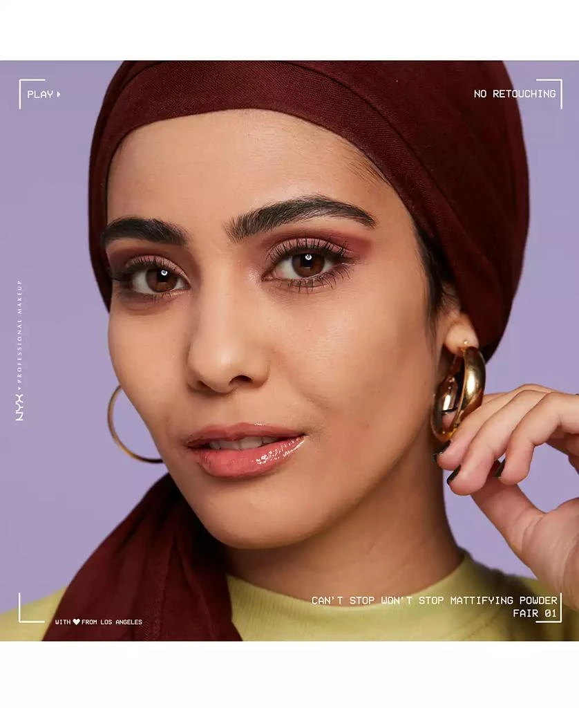 NYX Professional Makeup Can't Stop Won't Stop Mattifying Powder 4