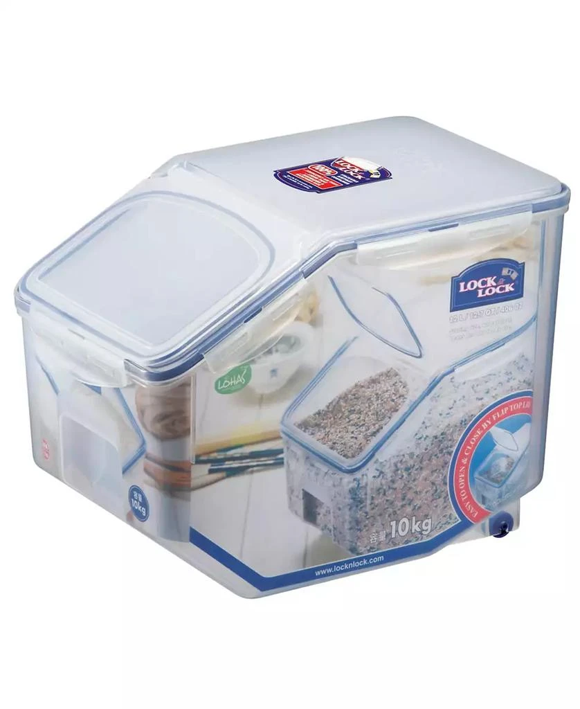 Lock & Lock Easy Essentials 50.7-Cup Food Storage Container with Flip Lid and Serving Cup 3