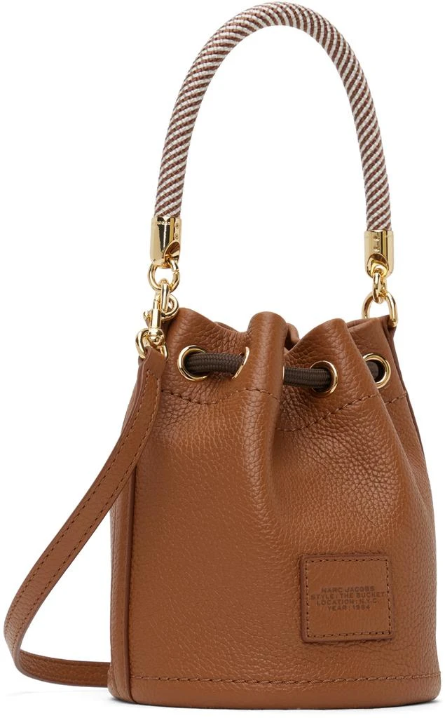 Marc Jacobs Brown 'The Leather Mini Bucket' Bag 3