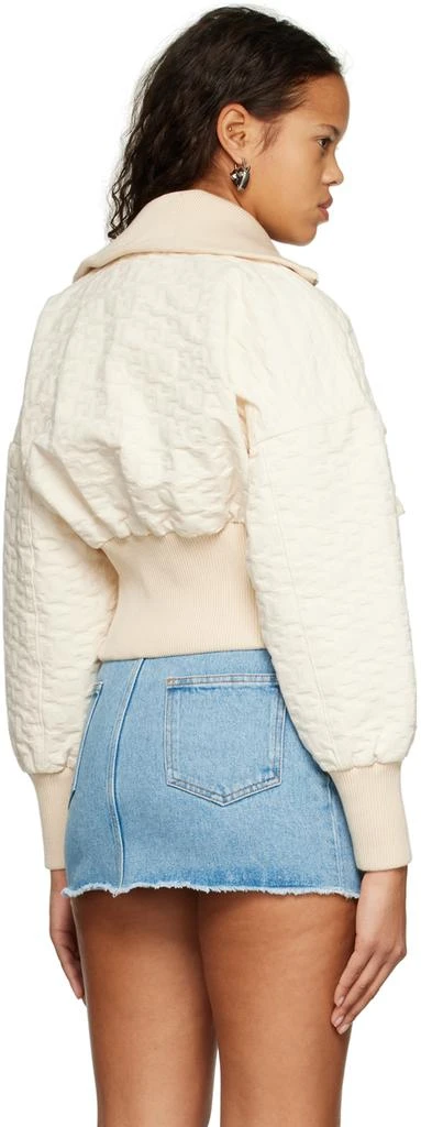 GCDS Off-White Monogram Bomber Jacket 3