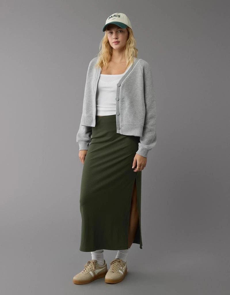 AE AE High-Waisted Column Maxi Skirt 5