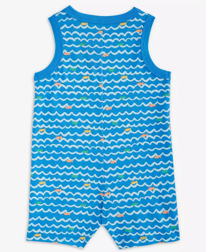 First Impressions Baby Boys Swimming Fish Printed Sunsuit, Exclusively at Macy's