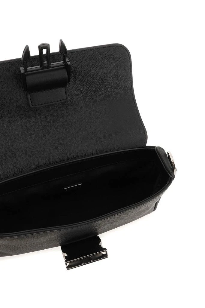 Dolce & Gabbana Dolce & Gabbana Logo Plaque Buckled Shoulder Bag 4