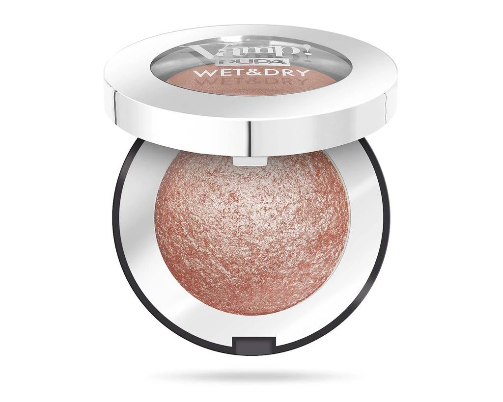 PUPA Milano Vamp! Wet and Dry Baked Eyeshadow - 103 Rose Gold by  for Women - 0.035 oz Eye Shadow