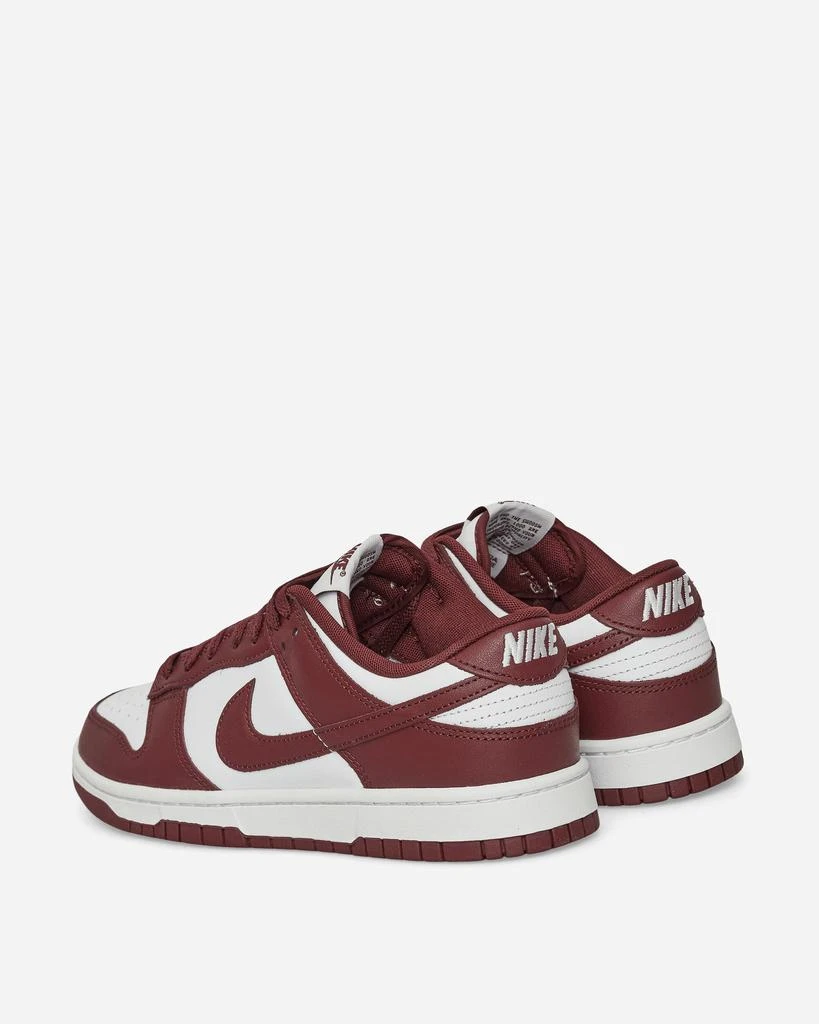NIKE Dunk Low Retro Sneakers White / Redwood 4