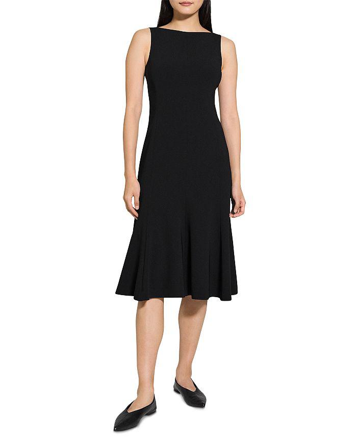 Theory Crepe Midi Dress