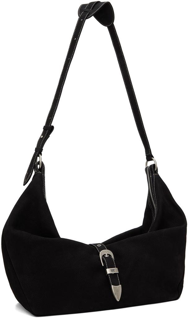 Marge Sherwood Black Belted Bag