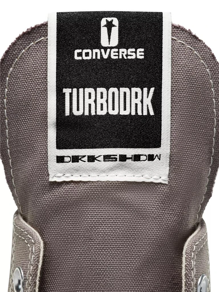 Converse Converse x Rick Owens TURBODRK Laceless High-Top Sneakers 6