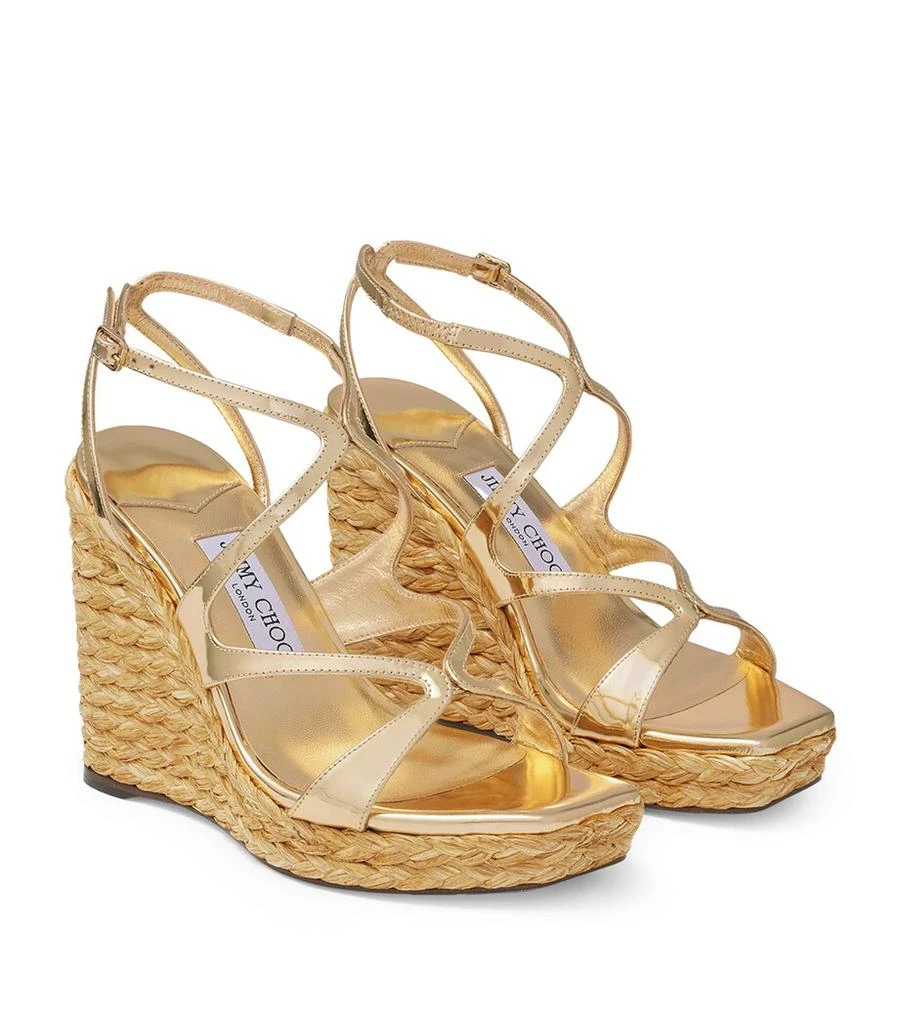 Jimmy Choo Ayla 110 Wedge Sandals 5