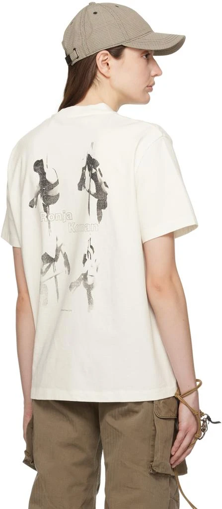 Our Legacy White 'Snow In April' T-Shirt 3