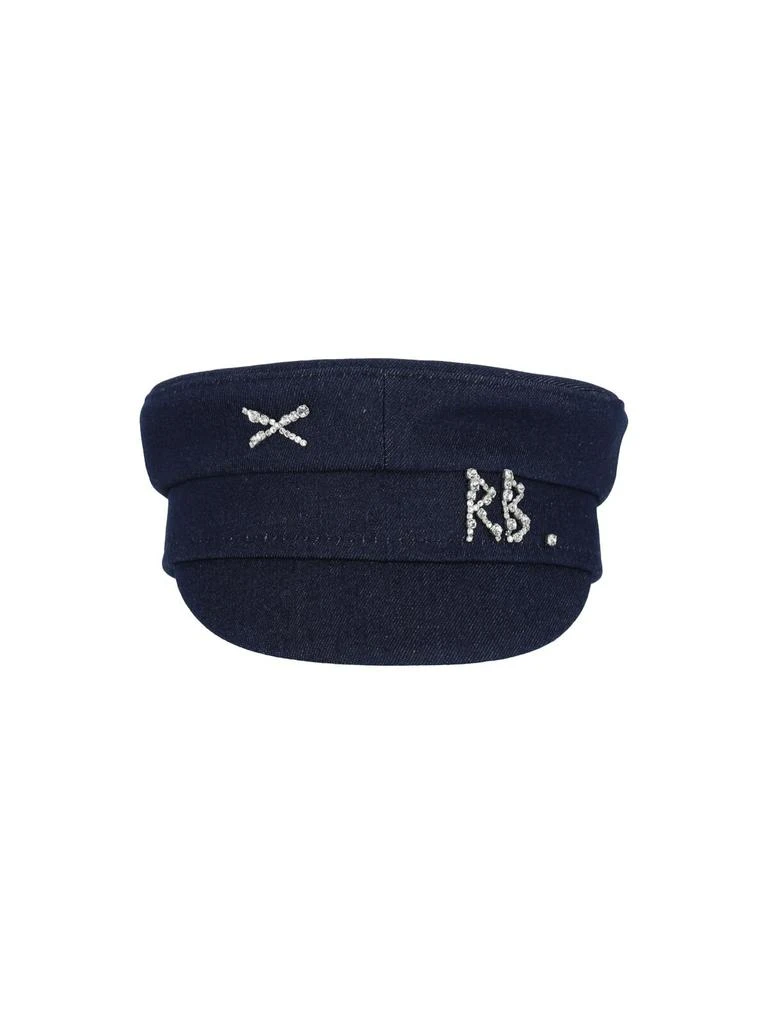 RUSLAN BAGINSKIY Ruslan Baginskiy Embellished Baker Boy Hat 1
