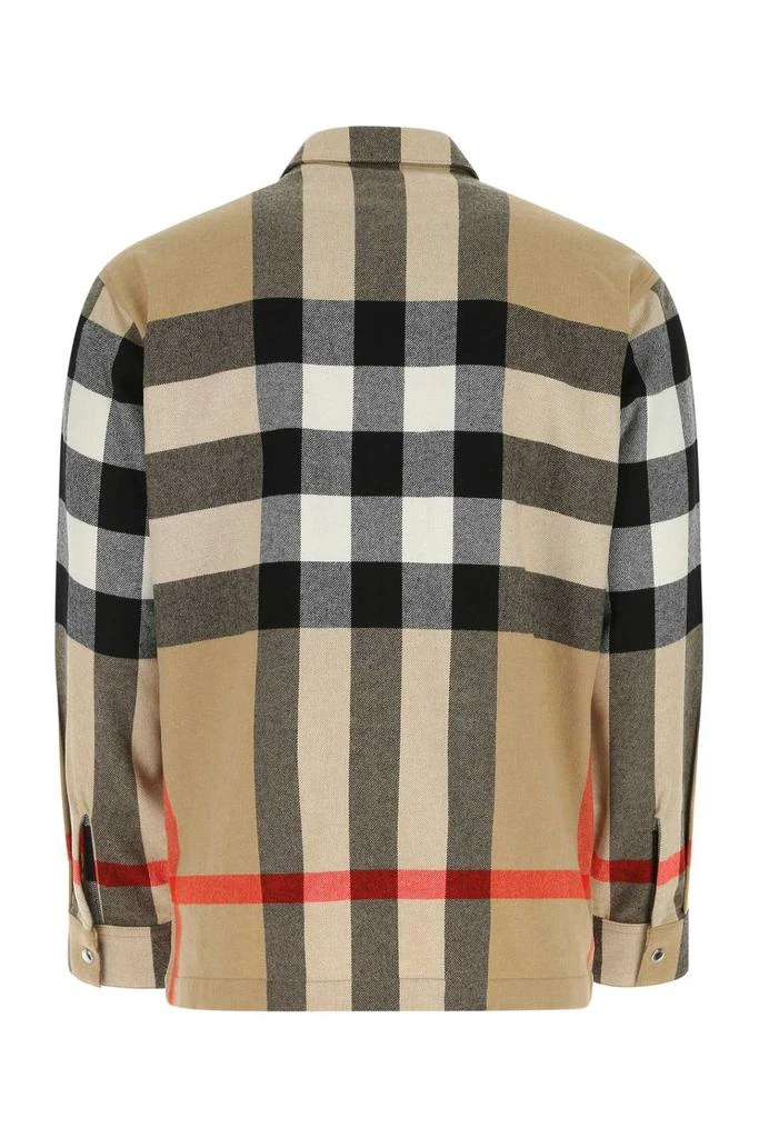 Burberry Burberry Checked Zip-Up Shirt Jacket 2