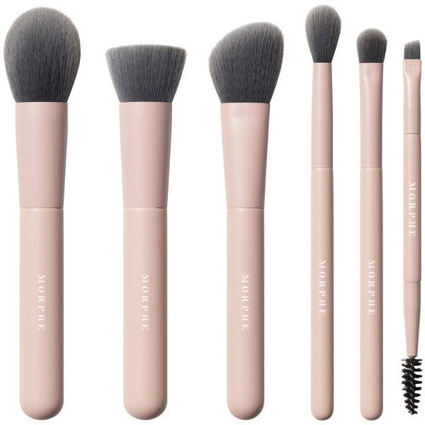 Morphe Morphe Shaping Essentials Bamboo and Charcoal Infused Travel Brush Set