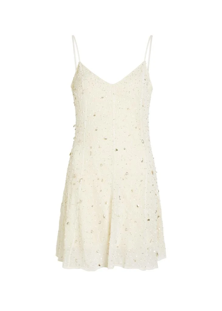 knee length dresses for ladies Velvi - Kennedy Midi Dress - White main image 0