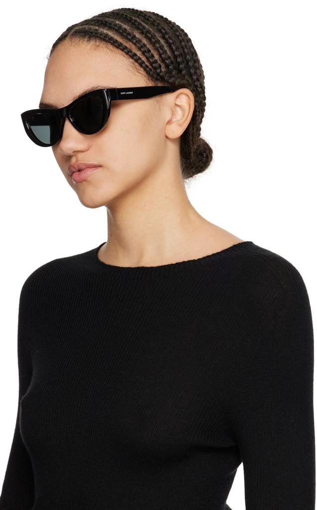Yves Saint Laurent Black SL 676 New Wave Sunglasses 4