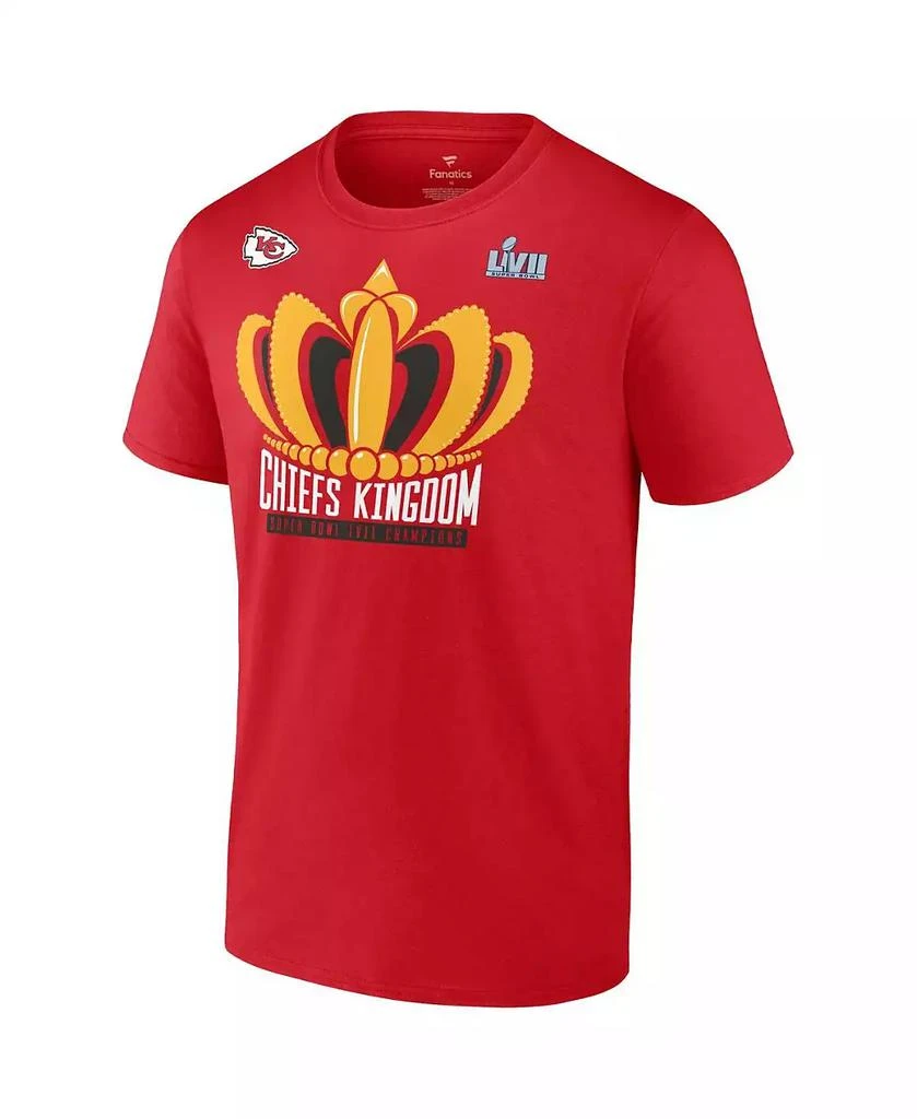 Fanatics Men's Red Kansas City Chiefs Super Bowl LVII Champions Big and Tall Hometown Last Standing T-shirt 4