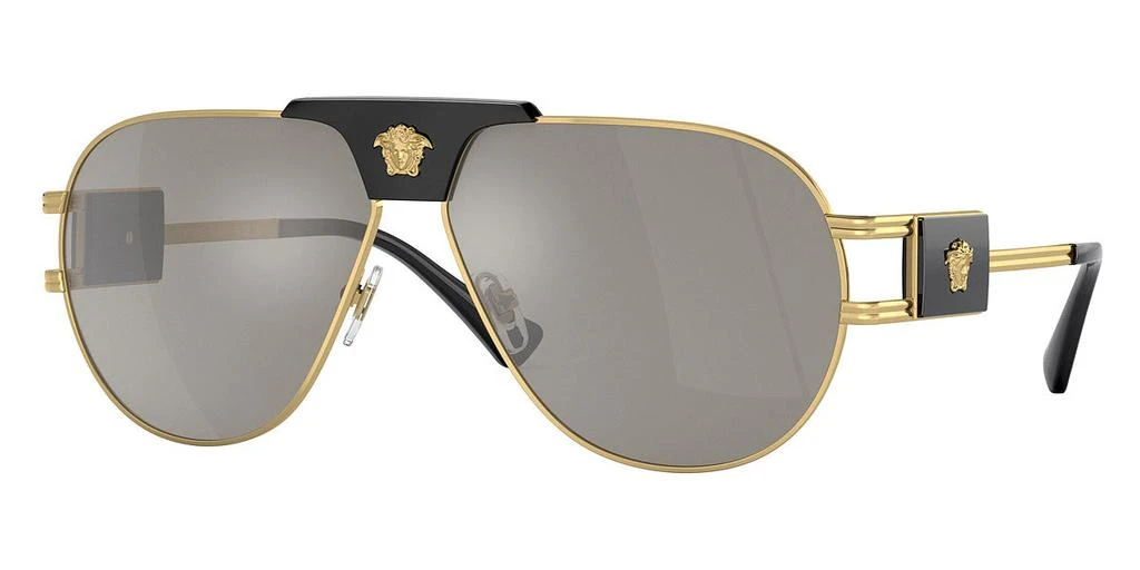 Versace Versace Men's VE2252-10026G Fashion 63mm Gold Sunglasses 1