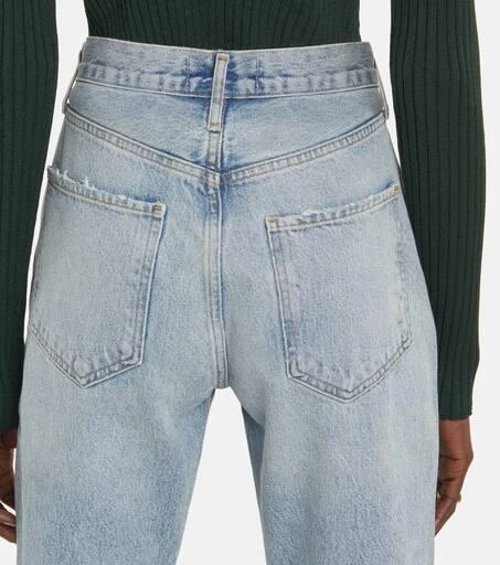 AGOLDE Riley high-rise cropped straight jeans 5