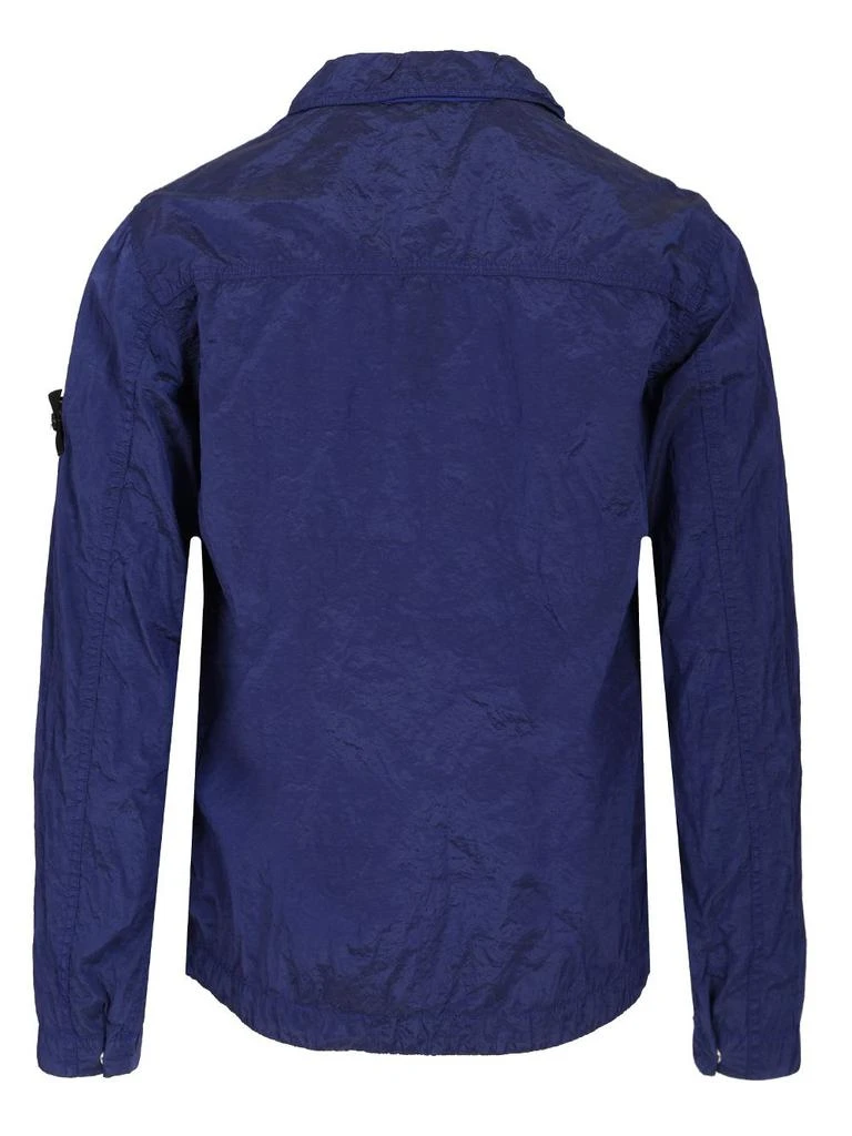 Stone Island Iridescent Metal Nylon Overshirt 2
