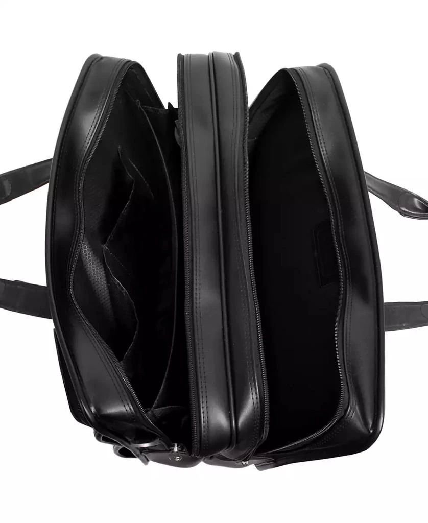 McKlein Franklin 15" Patented Detachable Wheeled Laptop Briefcase 5