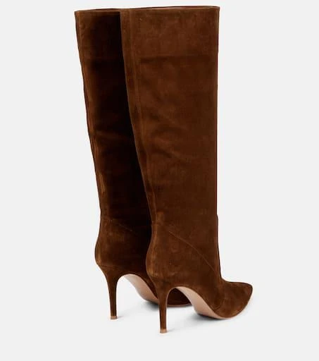 Gianvito Rossi Hansen 85 suede knee-high boots 3