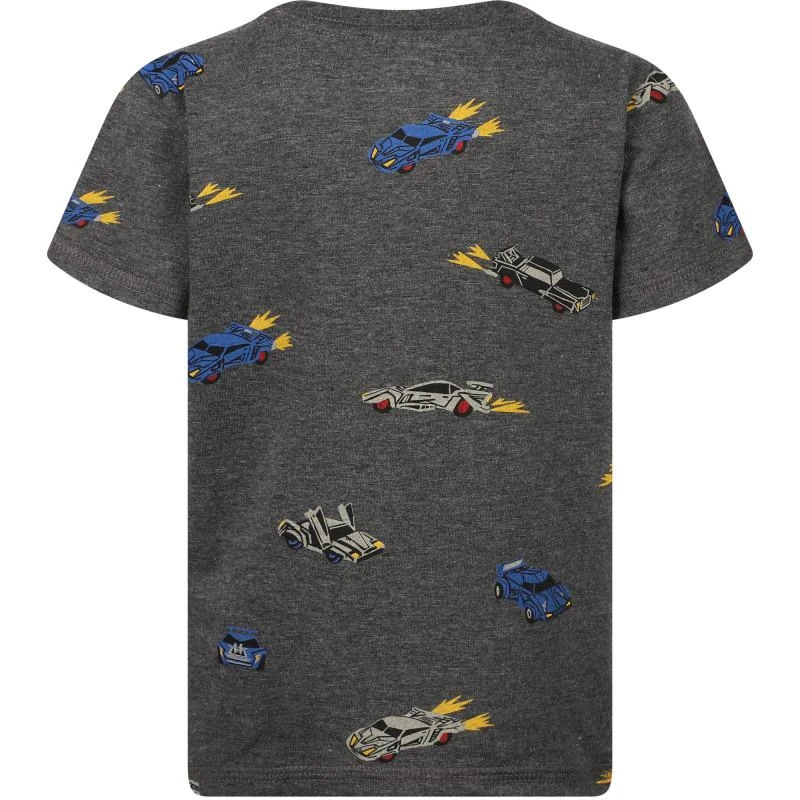 Hatley Race cars print t shirt in grey 2