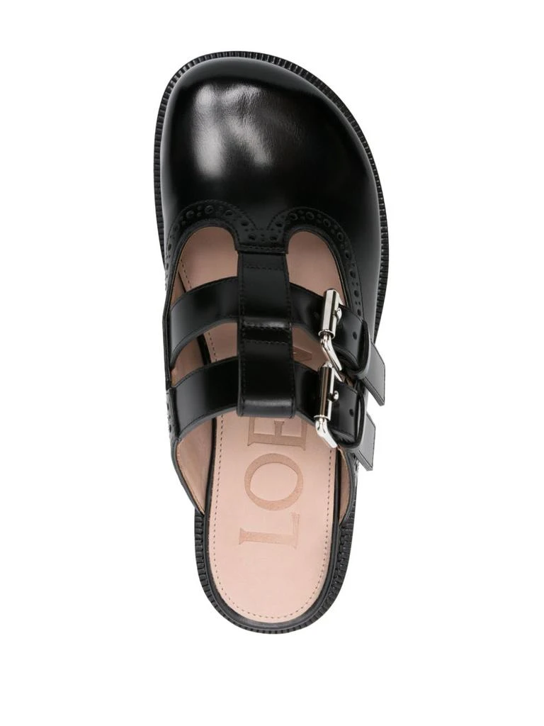 Loewe LOEWE - Mary Jane Campo Leather Mules 4