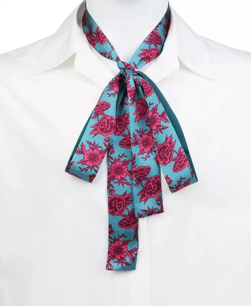 Bespoke Fashion Women's Lucinda Floral Ribbon Scarf 4