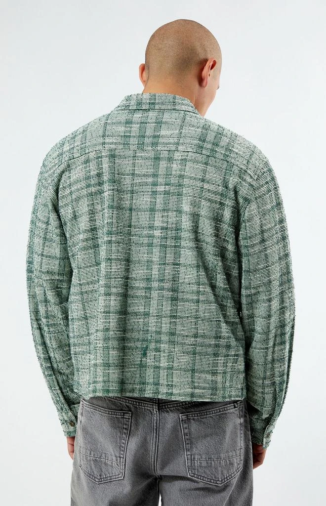 PacSun Plaid Long Sleeve Camp Shirt 3