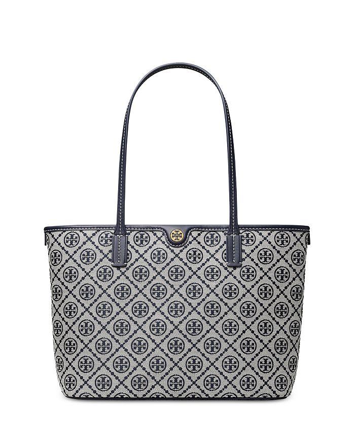 Tory Burch T Monogram Small Zip Tote