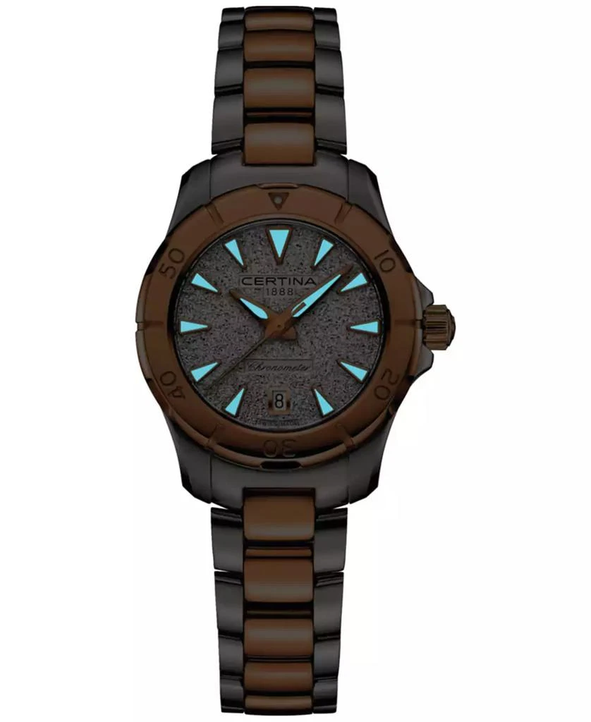 Certina Women's Swiss DS Action Two-Tone Stainless Steel Bracelet Watch 29mm 2