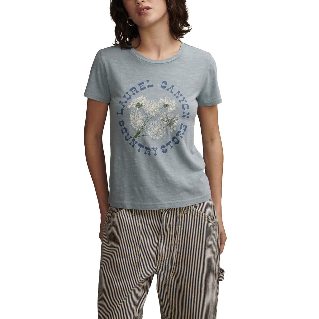 Lucky Brand Laurel Canyon Country Store Classic Crew