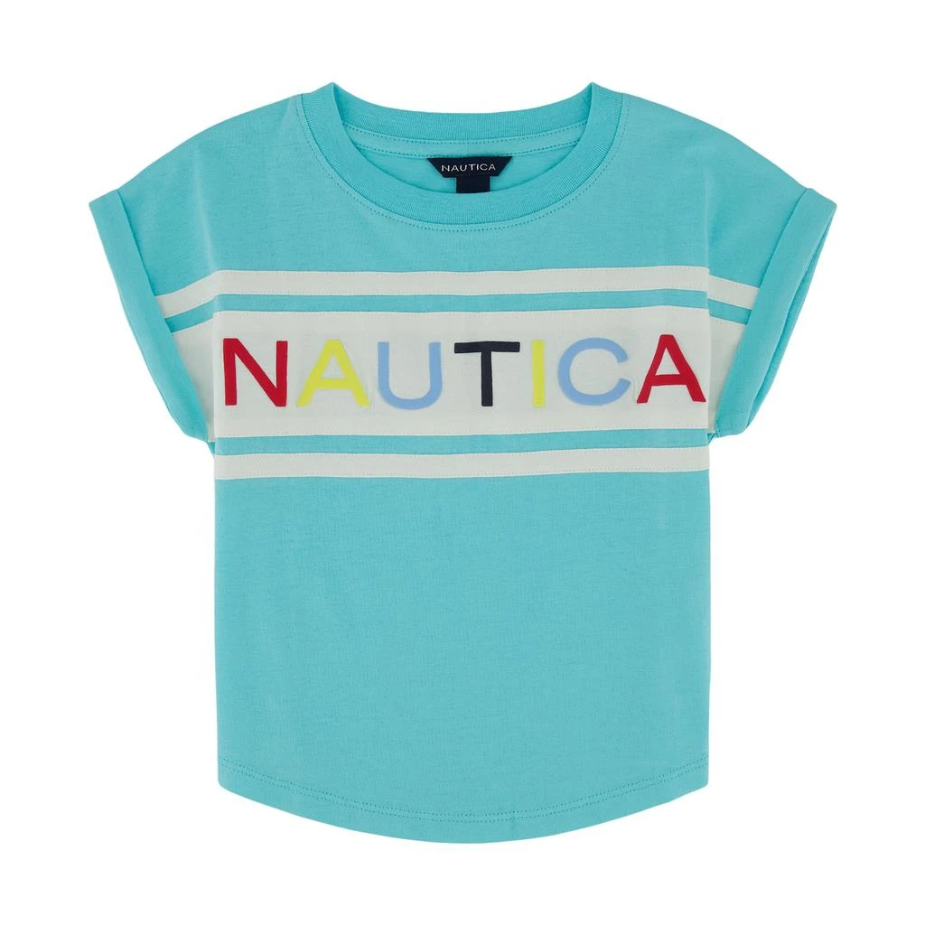 Nautica Girls' Puff Logo T-Shirt (7-16) 2