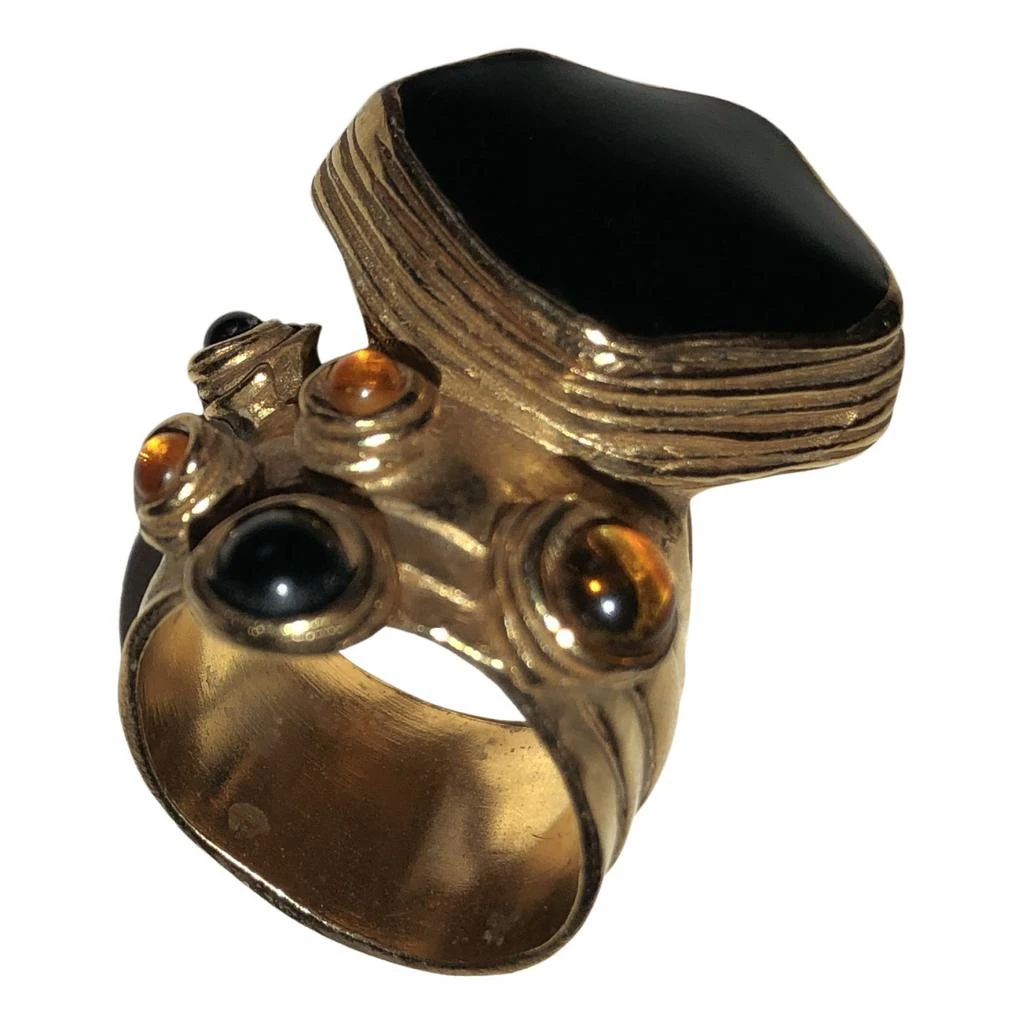 Yves Saint Laurent Yves Saint Laurent Arty yellow gold ring 1
