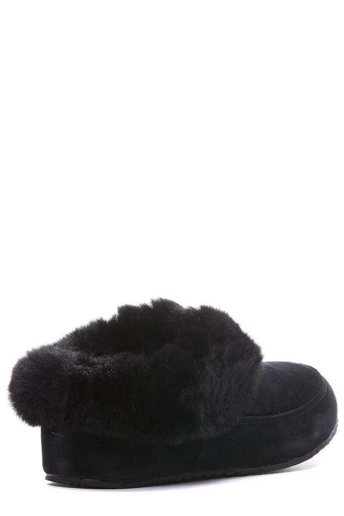 Sorel Sorel Faux-Fur Trim Round-Toe Slippers 2