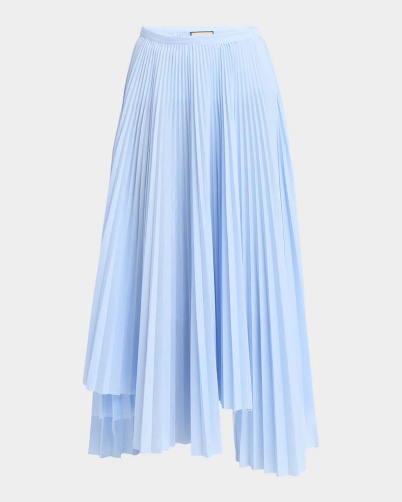 Long Asymmetric Pleated Skirt – On Sale Now with Up to 60% Off