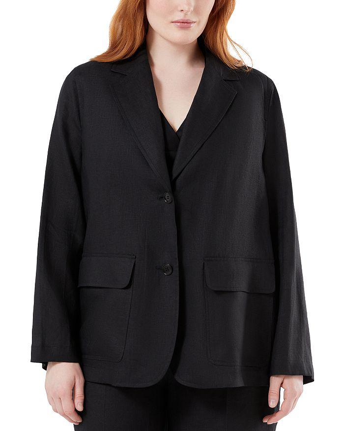 Marina Rinaldi Uscita Linen Blazer
