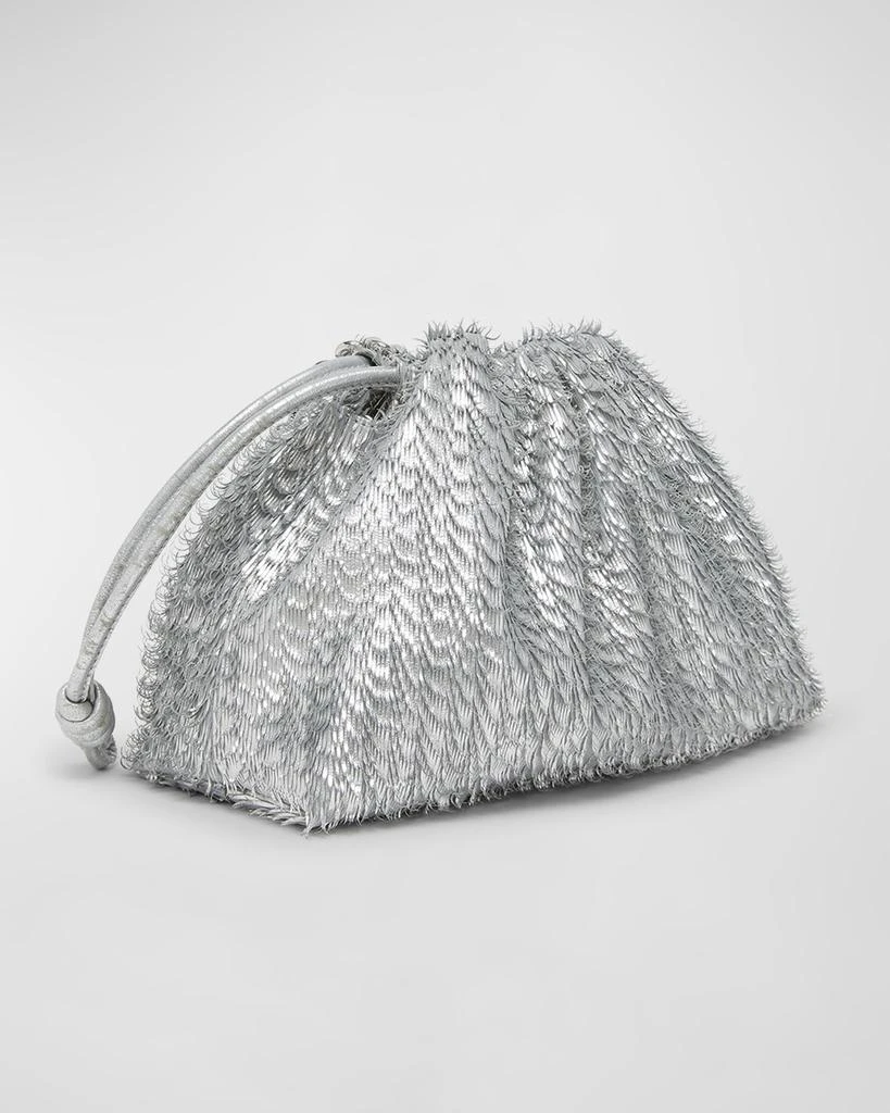 Loewe Flamenco Fringe Metallic Shoulder Bag 6